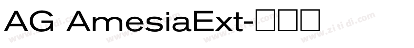 AG AmesiaExt字体转换